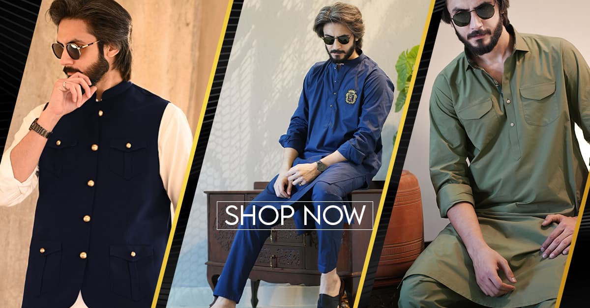 Traditional Pakistani Men's Wear & Men's clothing