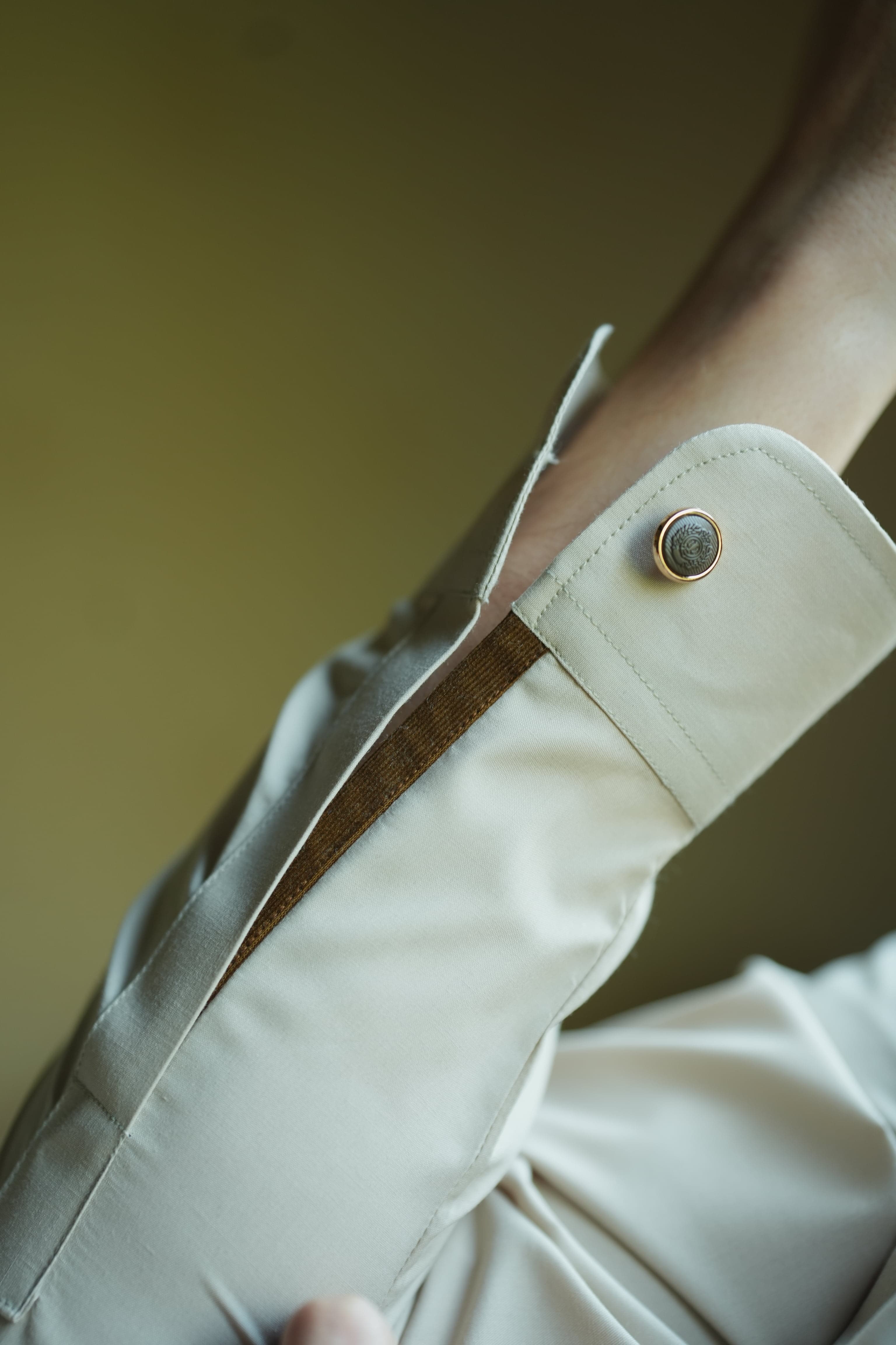 Pale Beige Kameez Shalwar