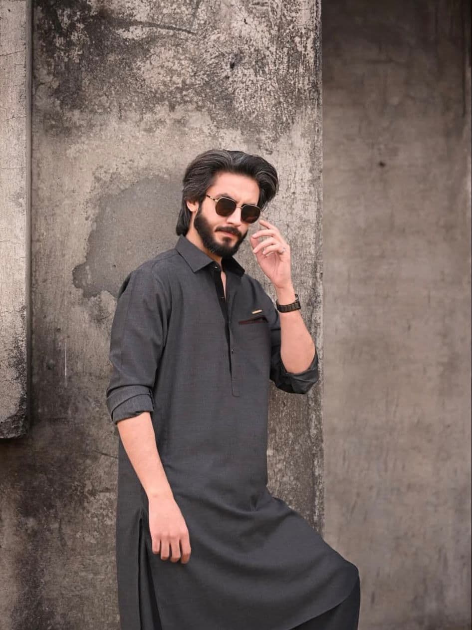 Dark Malaysian Kameez Shalwar