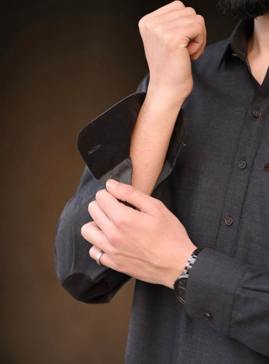 Dark Malaysian Kameez Shalwar