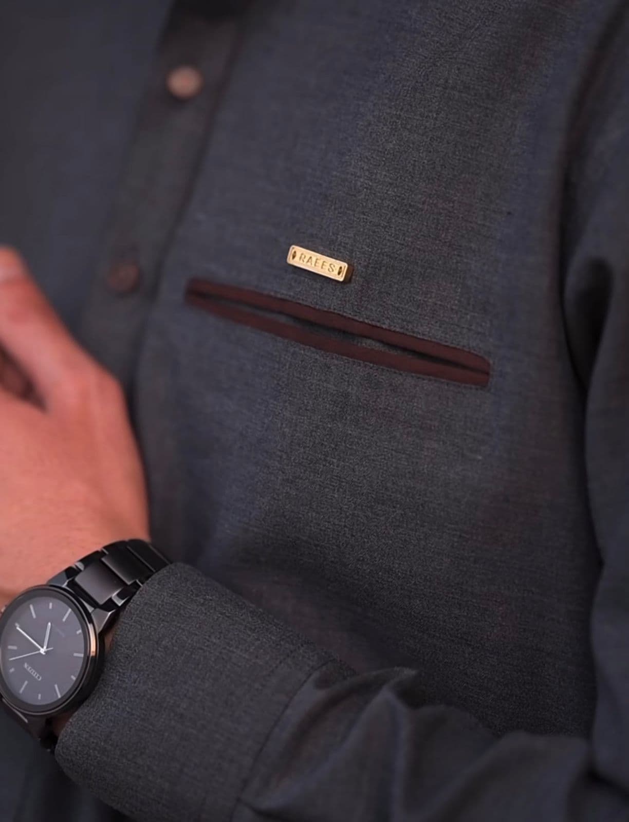 Dark Malaysian Kameez Shalwar