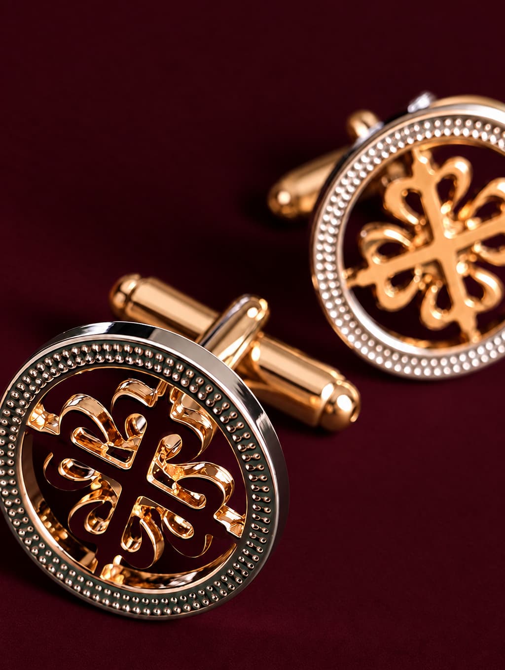 Regal Cross Cufflinks