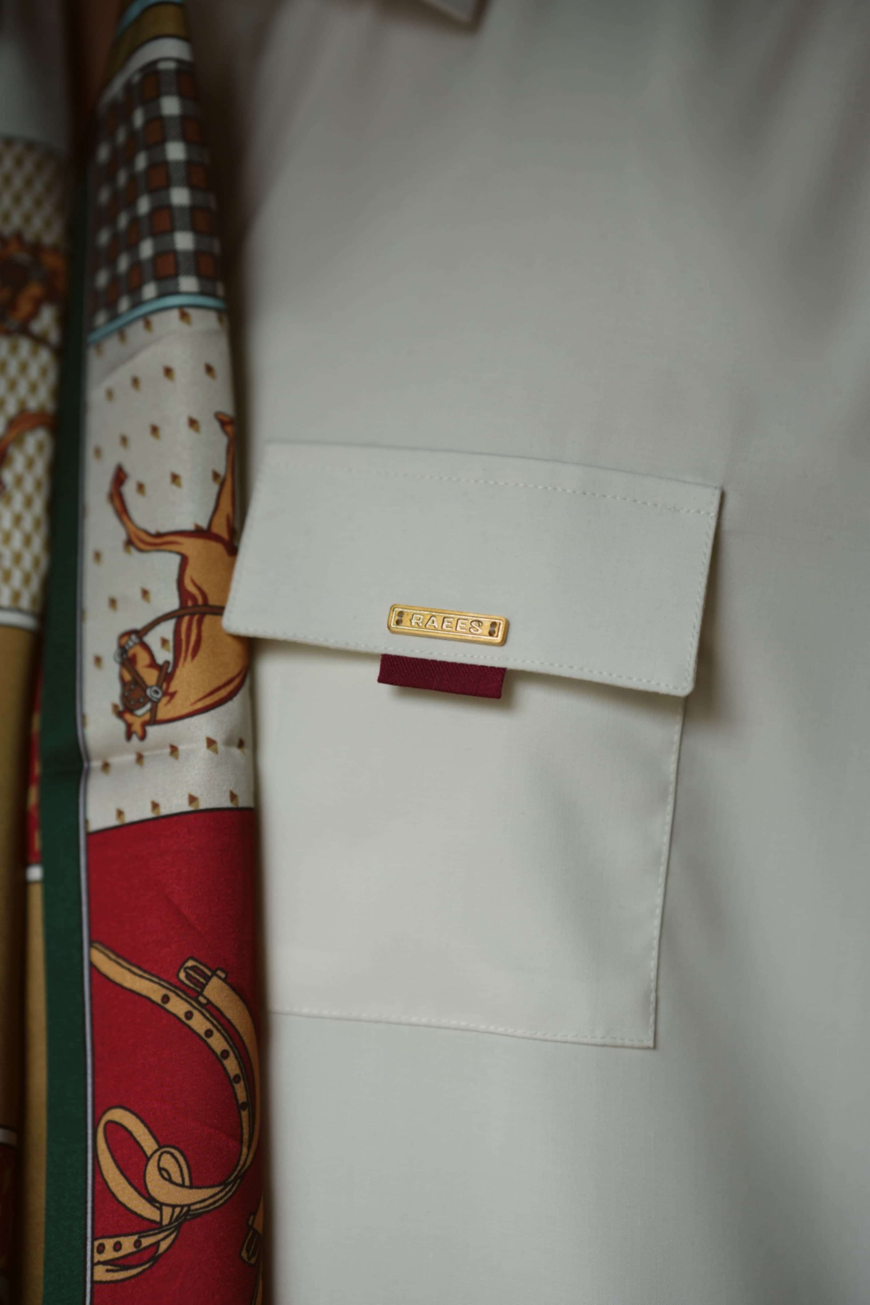 Cream White Kameez Shalwar