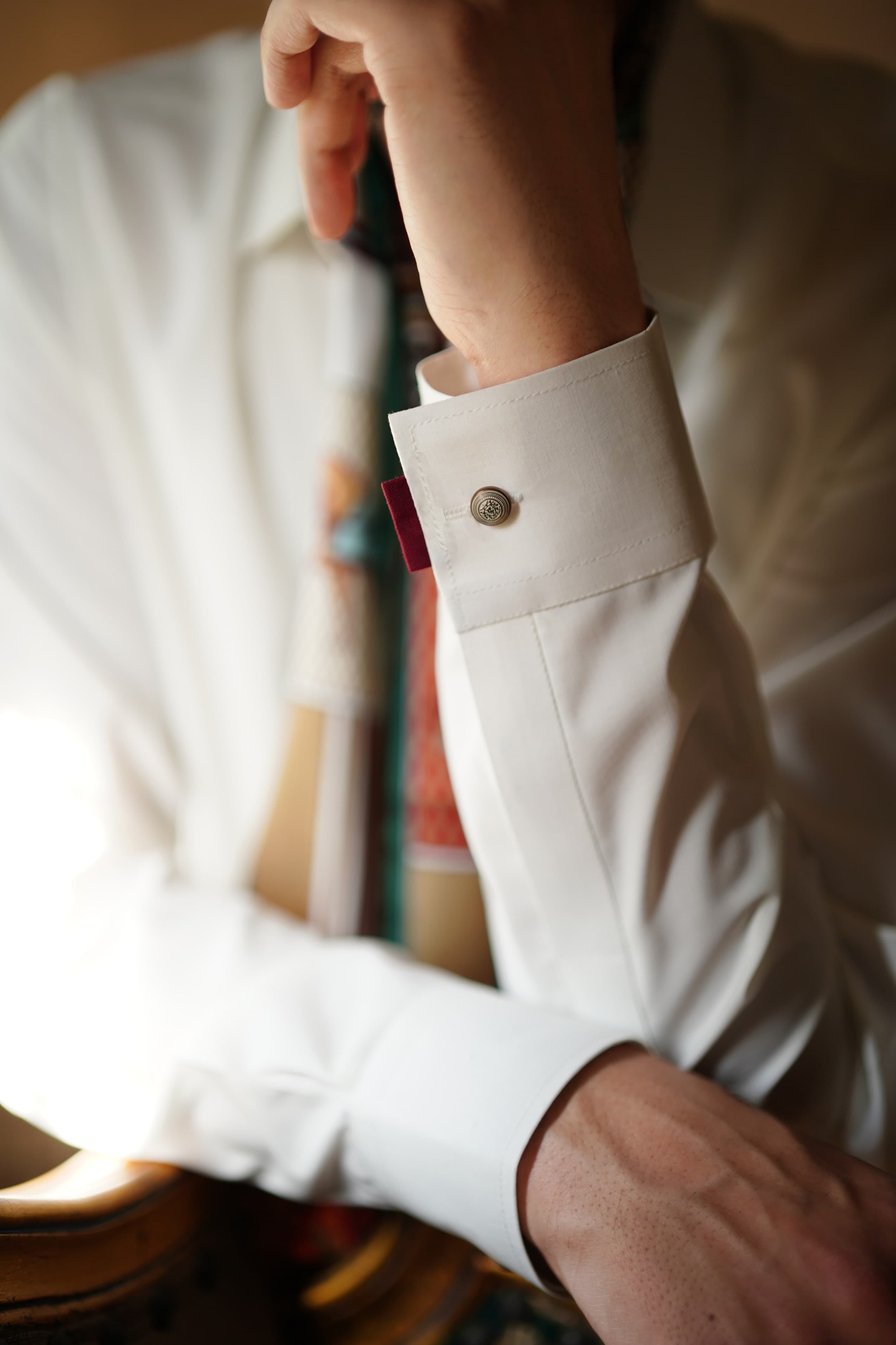 Cream White Kameez Shalwar