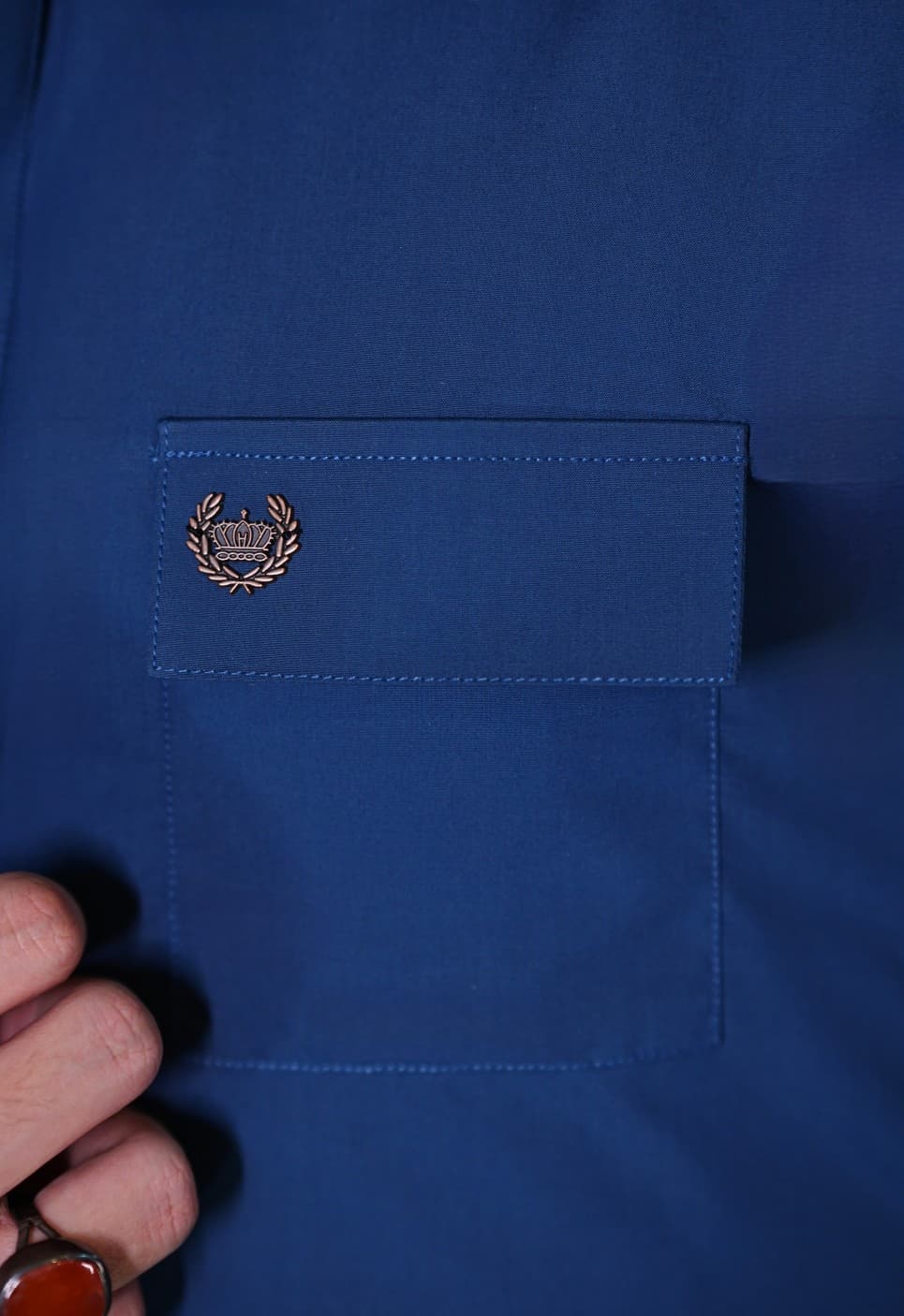 Prussian Blue Kameez Shalwar