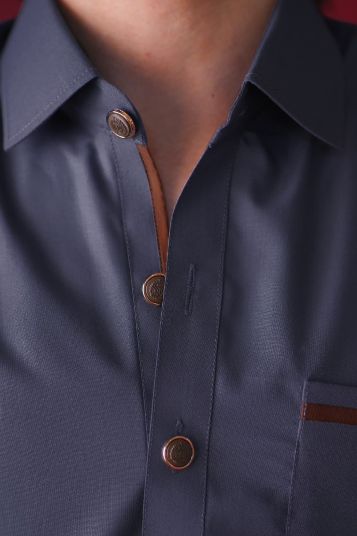 Classic Blue Kameez Shalwar