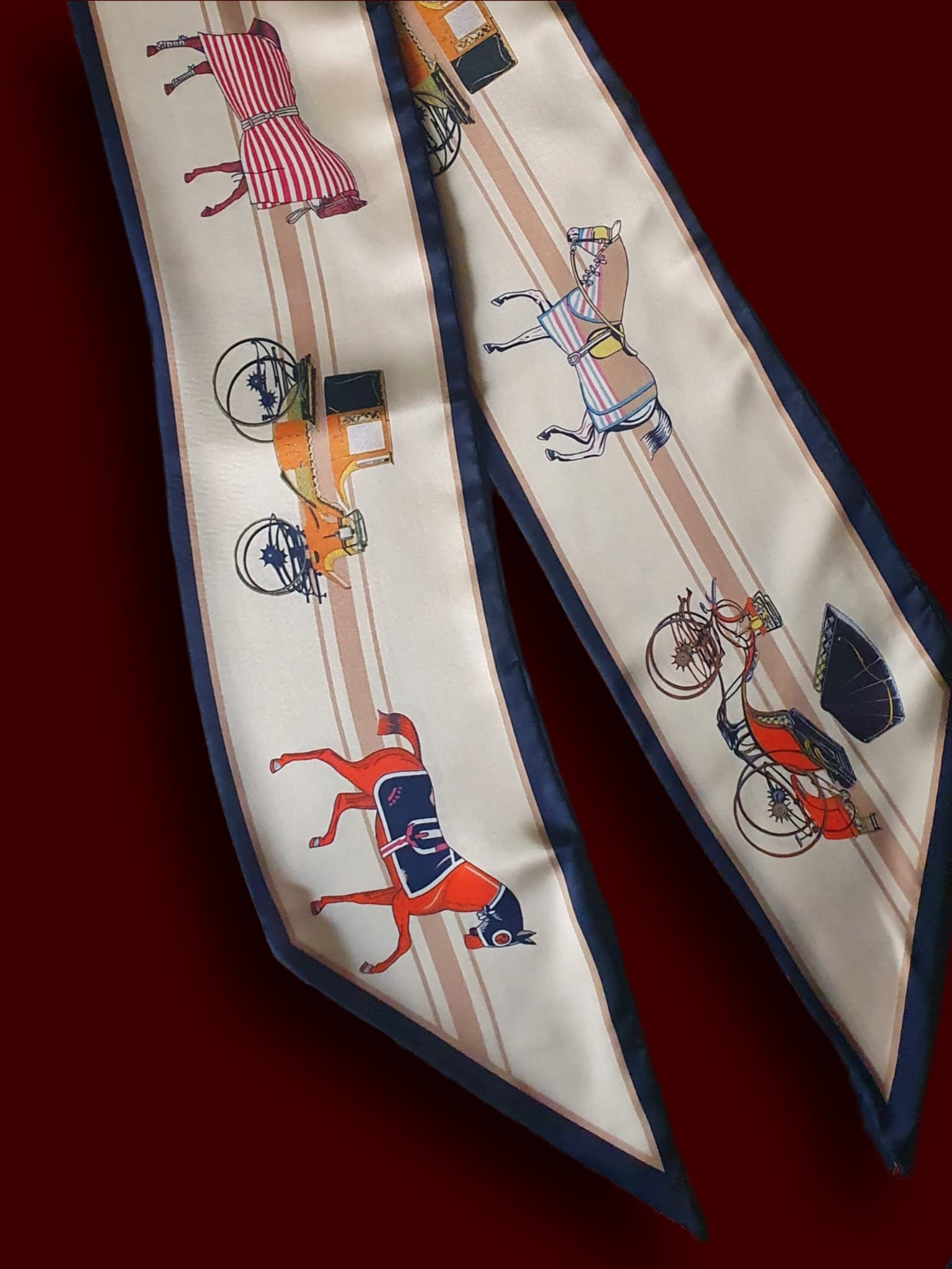 Stagecoach Silk Scarf