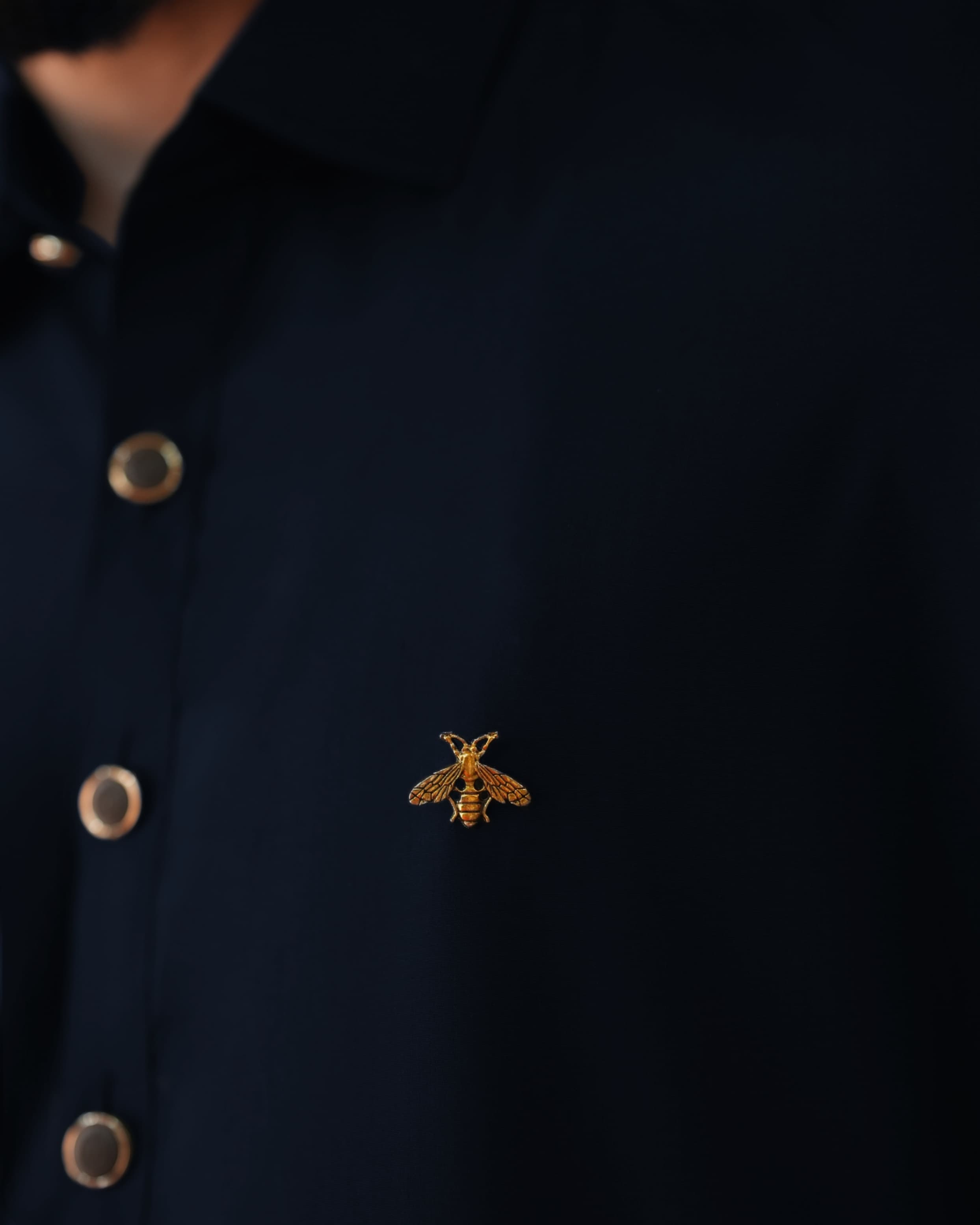 French Navy Blue Kameez Shalwar