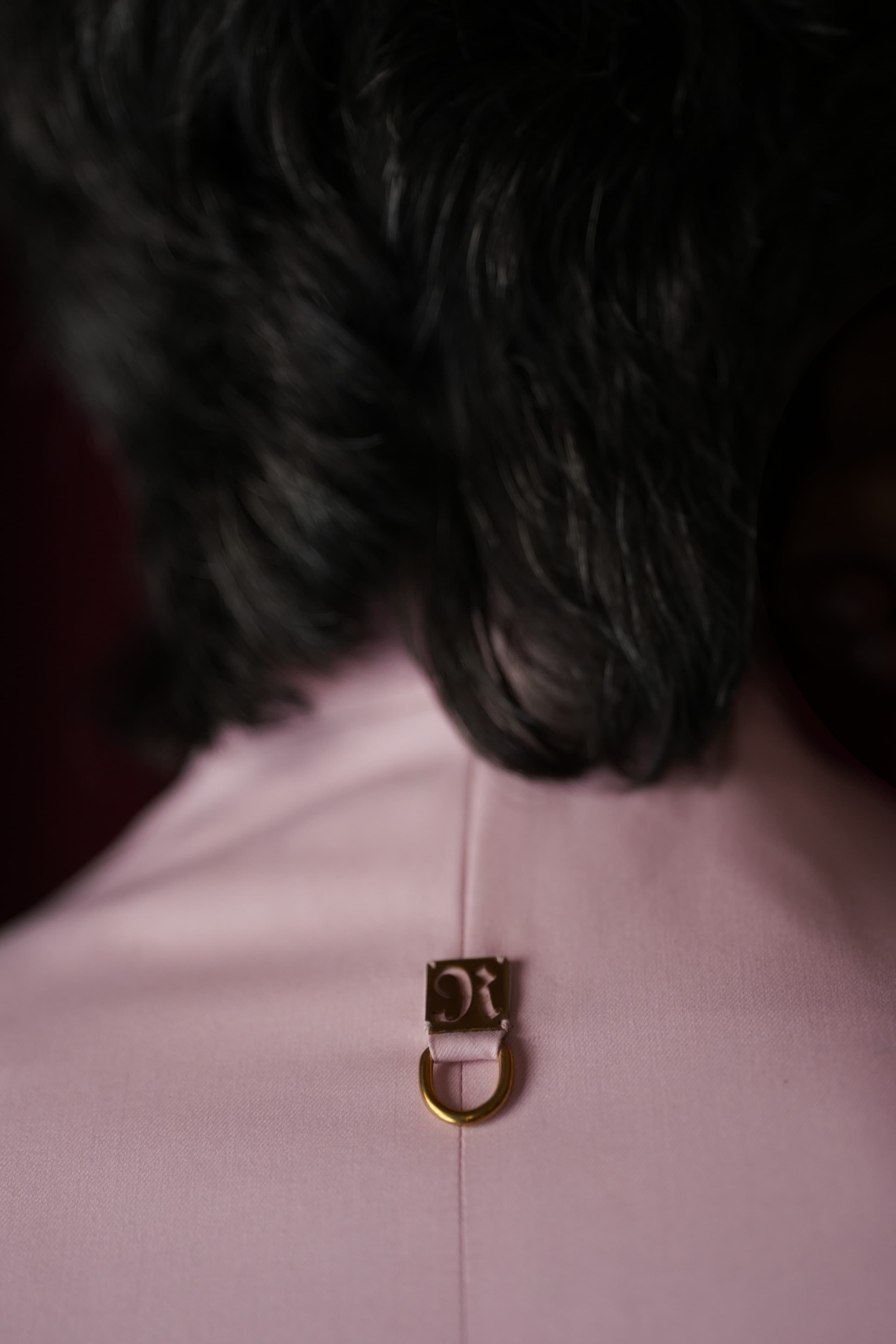 Crepe Pink Waistcoat