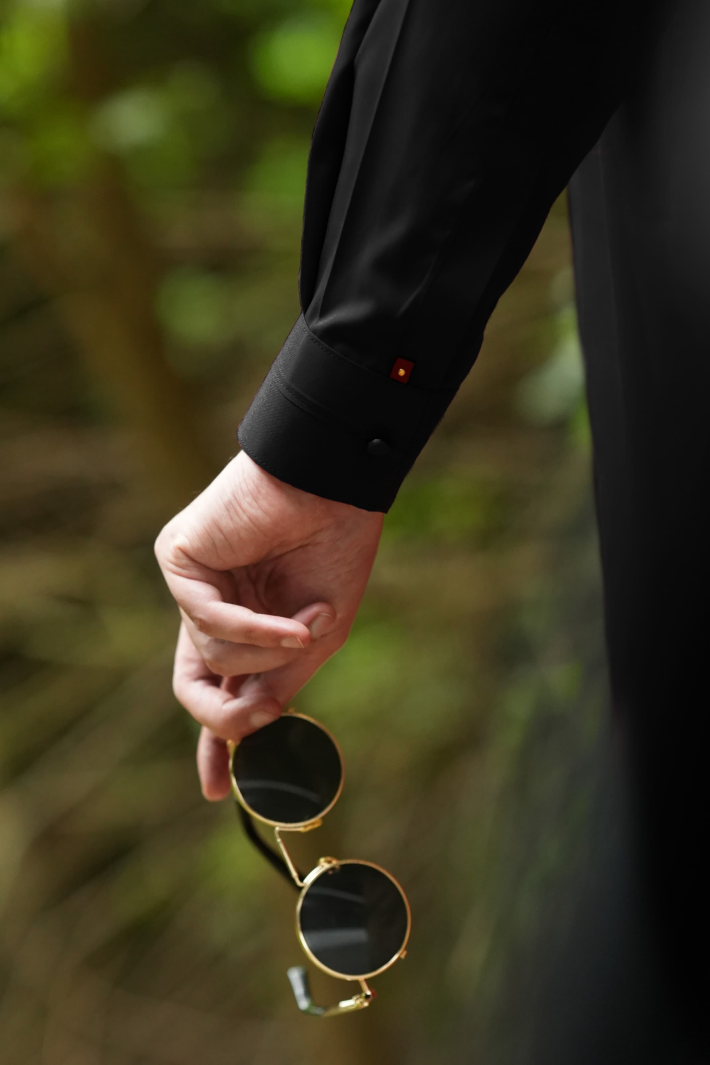 Cosmic Black Kameez Shalwar