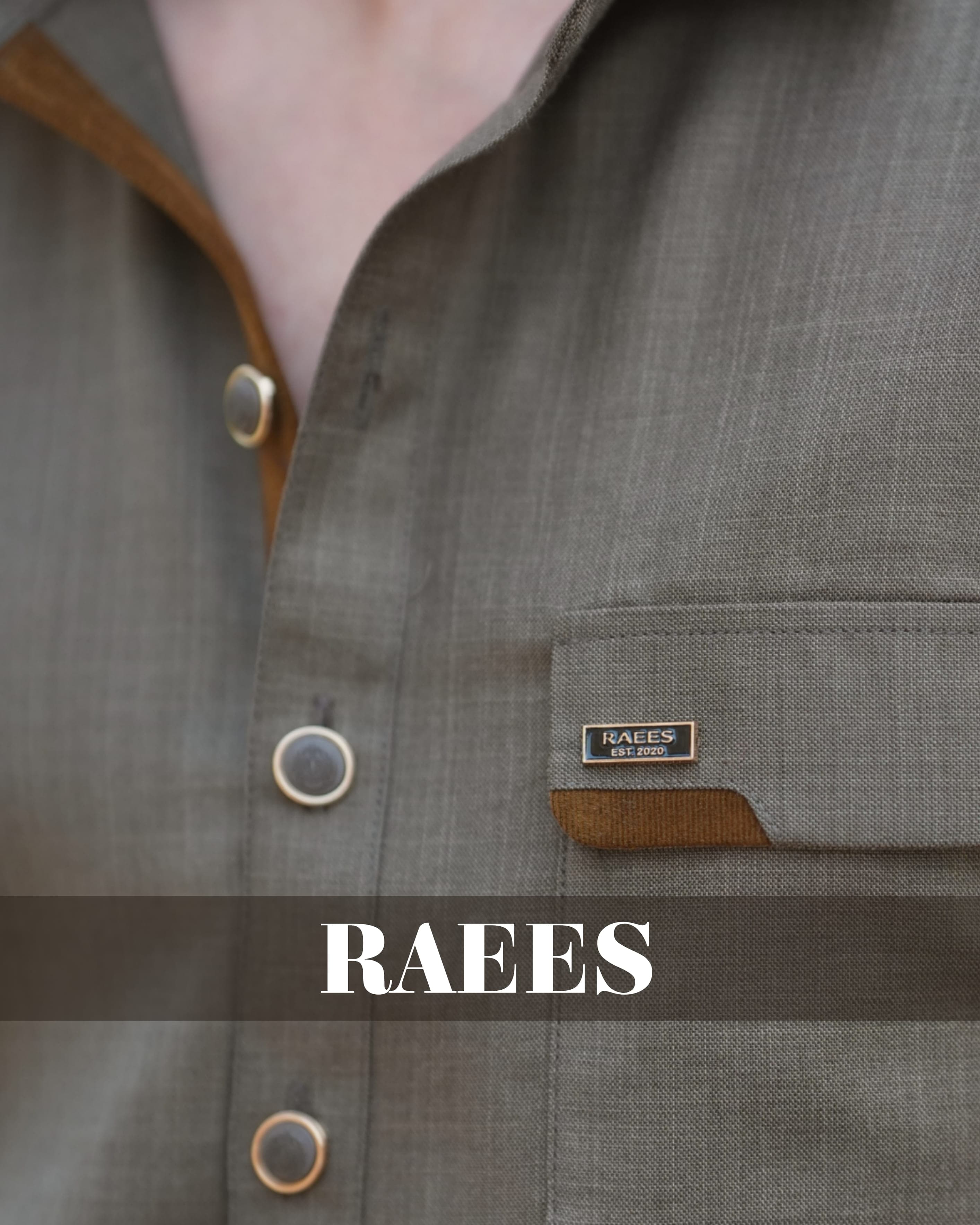 Taupe Kameez Shalwar