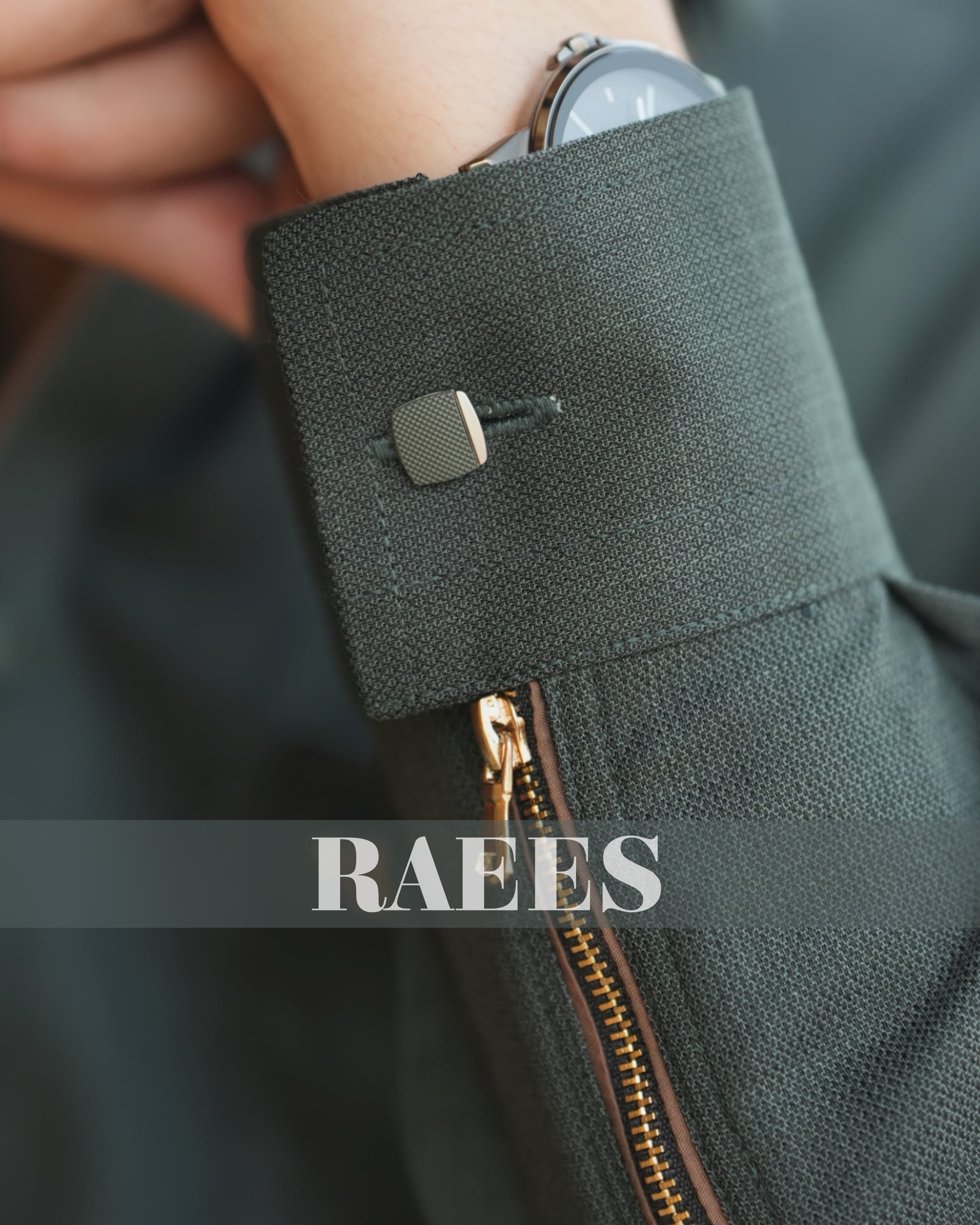 Hunter Green Kameez Shalwar