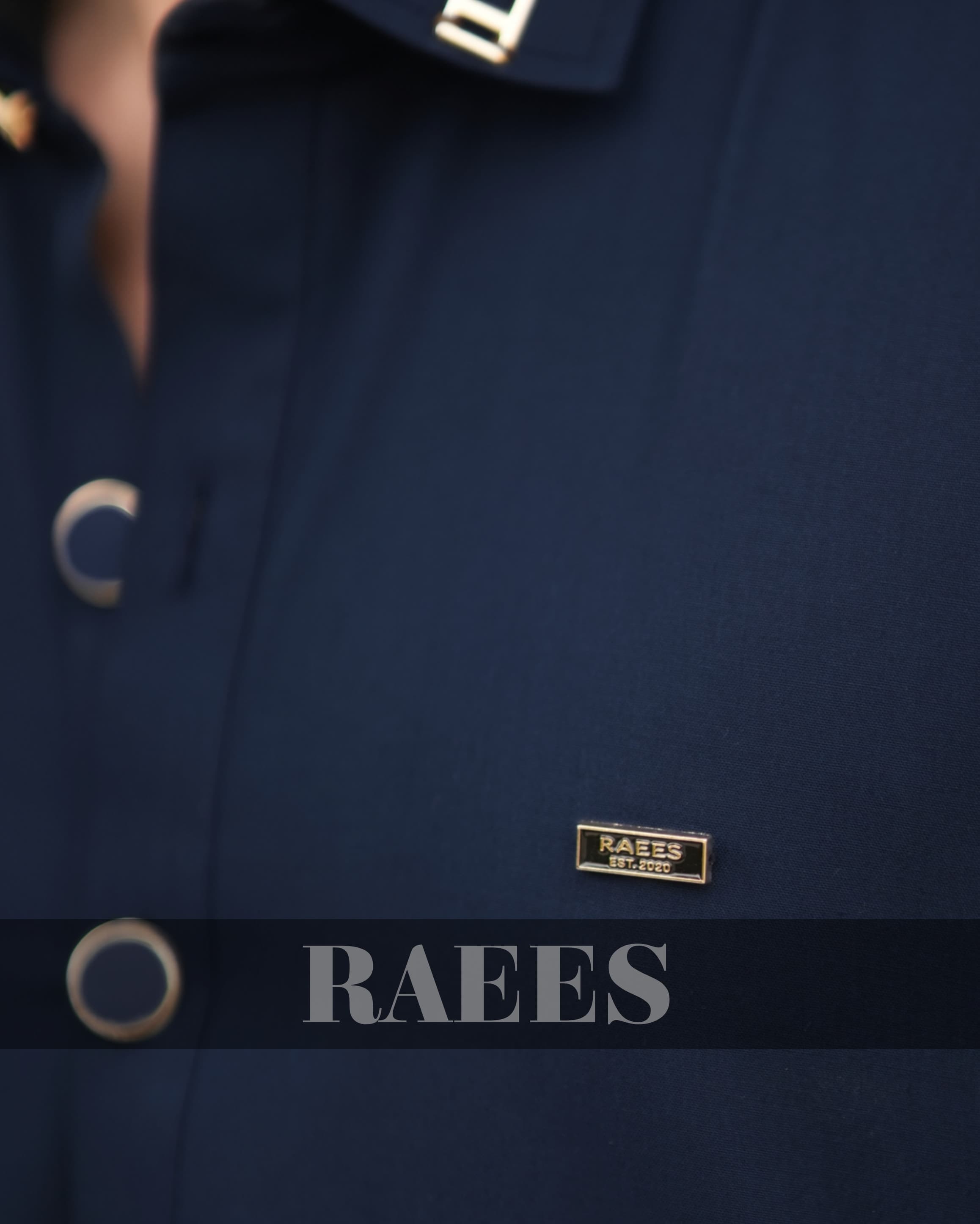 Anchor Blue Kameez Shalwar