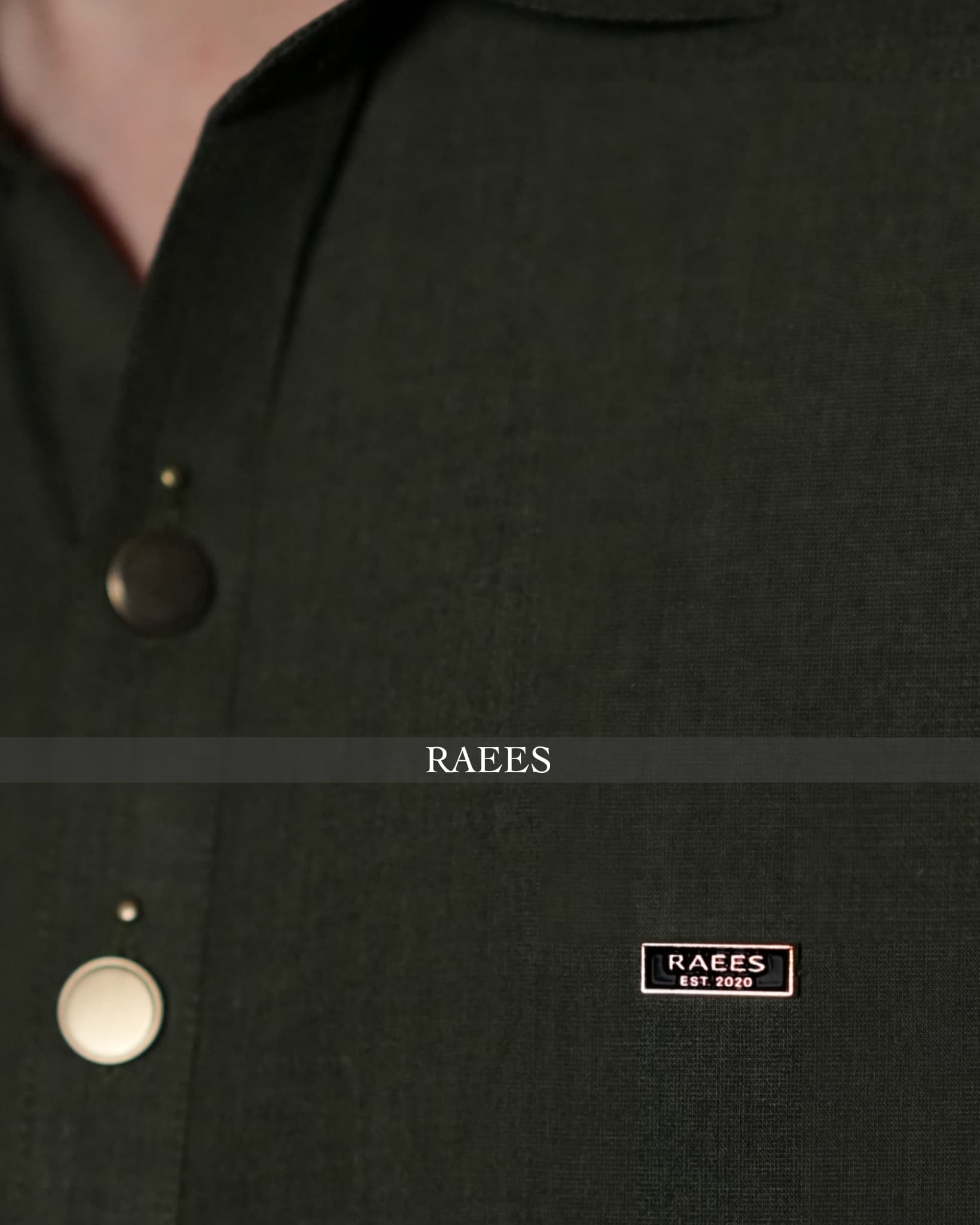 Green Jasper Textured Kameez Shalwar