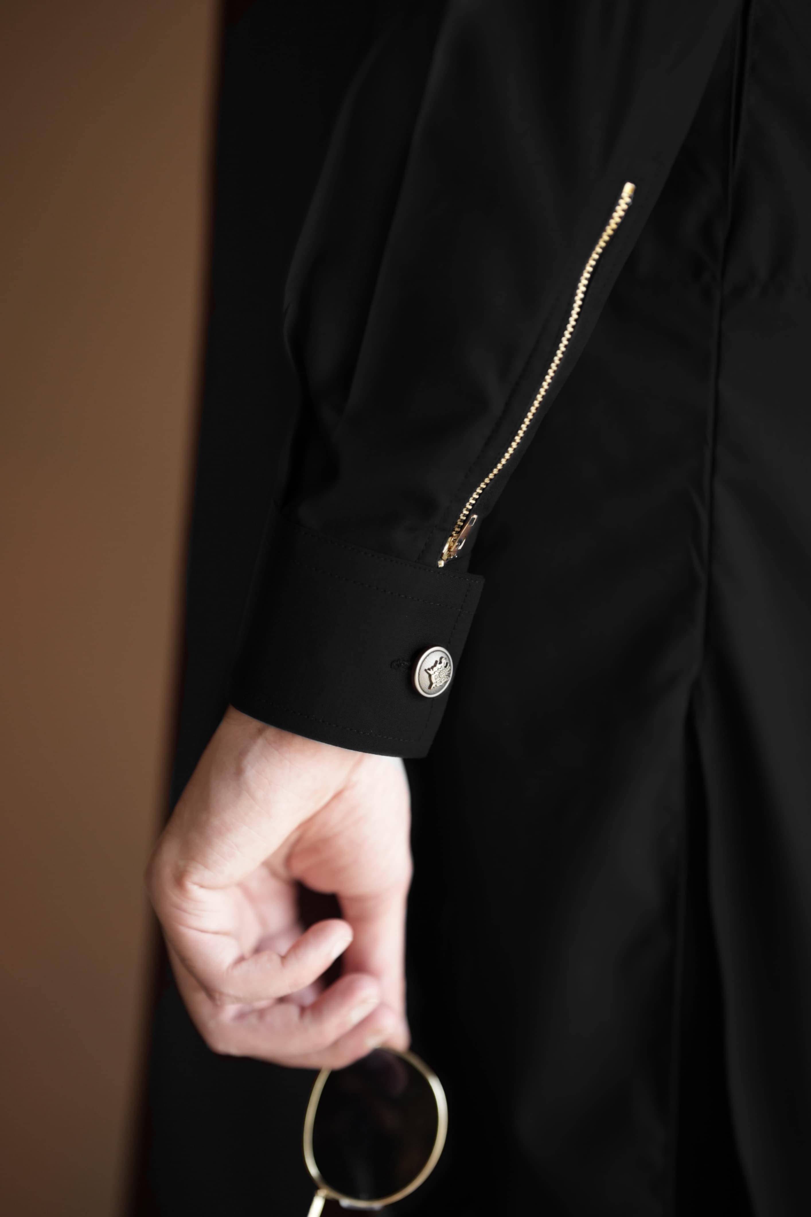 Jet Black Kameez Shalwar