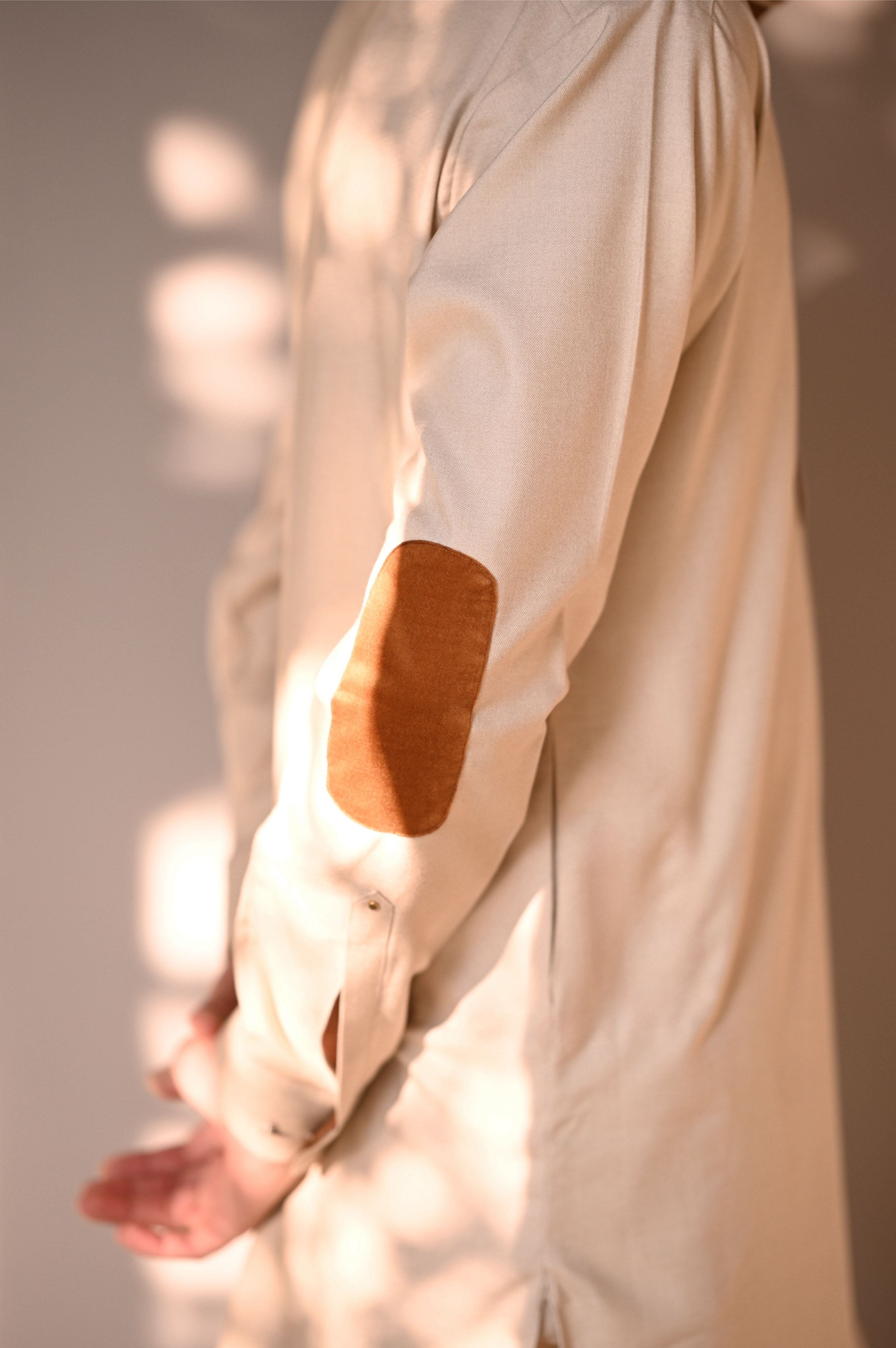 Beige Kameez Shalwar