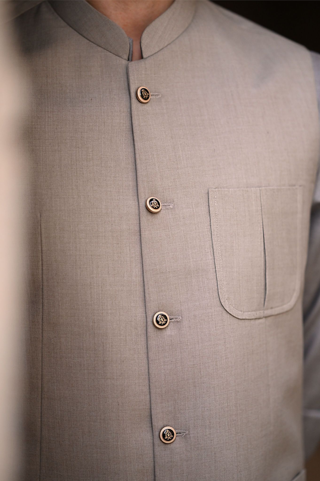 Light Gray Goldwyn Waistcoat